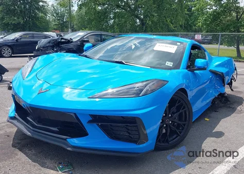 2023 Chevrolet Corvette Stingray Rwd 1Lt z USA, uszkodzony, nr VIN 1G1YA2D47P5115032